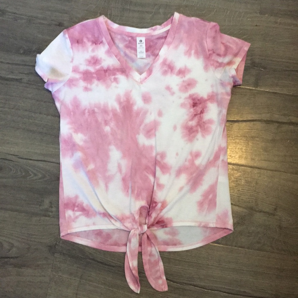 Pink tie dye tee size xsmall will fit small